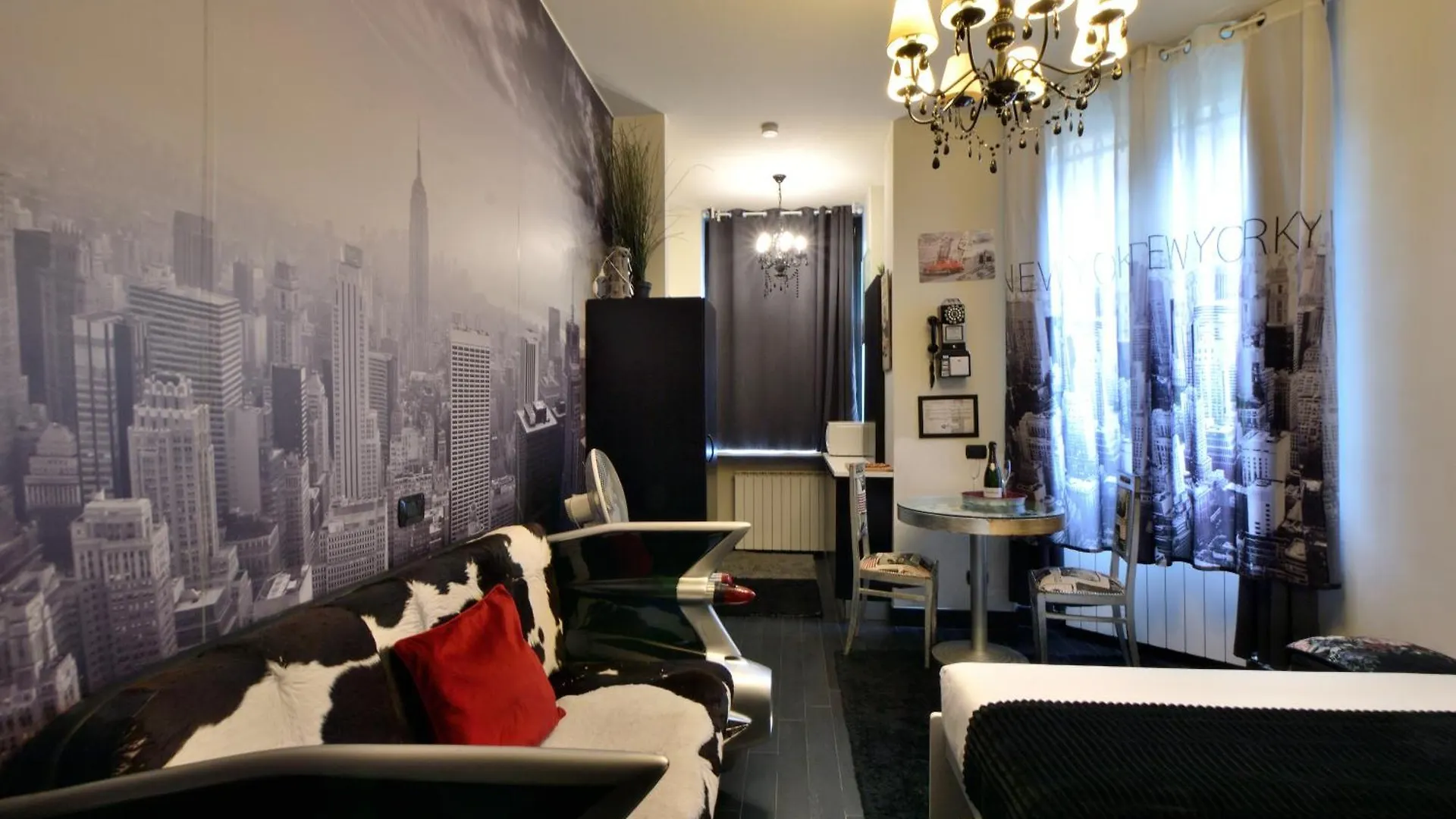 Apartman Stupendo Appartamento Di Design A Tema America- Potente Wi-Fi Ottimo Il Collegamento Con Aeroporto Di Malpensa E Rho Fiera, Vicino Alla Metro Milánó